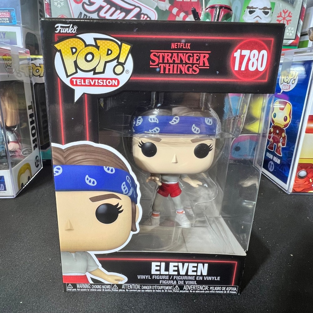 Funko Pop Stranger Things Eleven 1780 Vinyl Figure Bandana Outfit Netflix